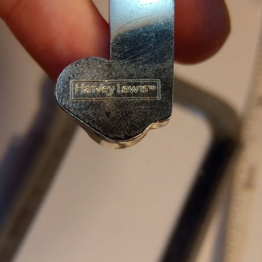 Vintage Harvey Lewis Lipstick Key Chain End